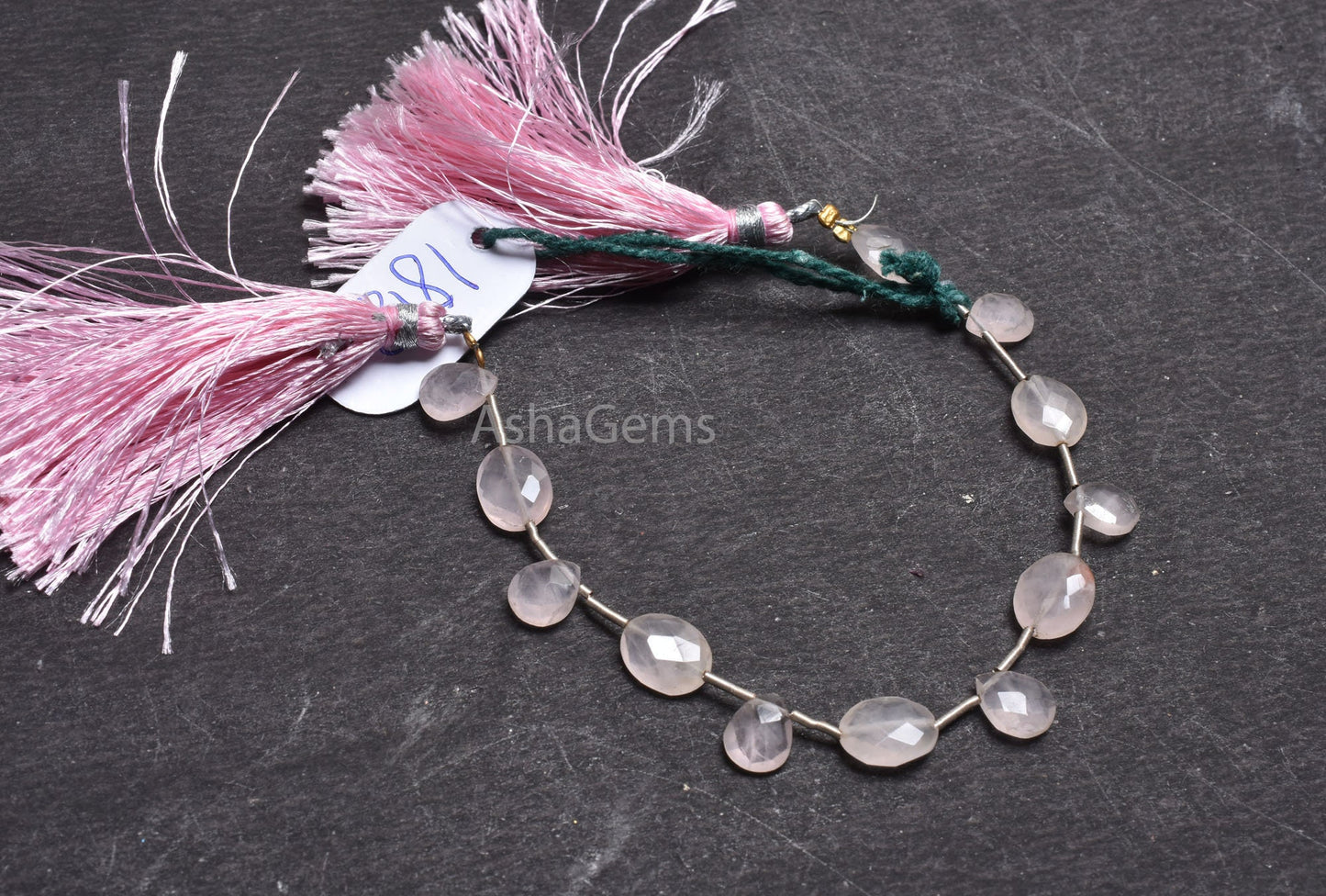 Natural Rose Quartz Faceted Pear+ Oval Shape Beads, Fine Pink Rose Quartz Multi Shape Fancy Briolette Gemstone Loose Bead Jewelry Craft SALE