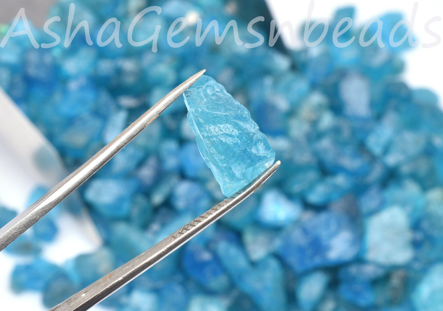 Natural Neon Apatite Raw Rough Stone,Super Fine AAA Neon Apatite Raw Loose Gemstone,Healing Crystal,Loose Apatite,Loose Gemstone,50 Carat