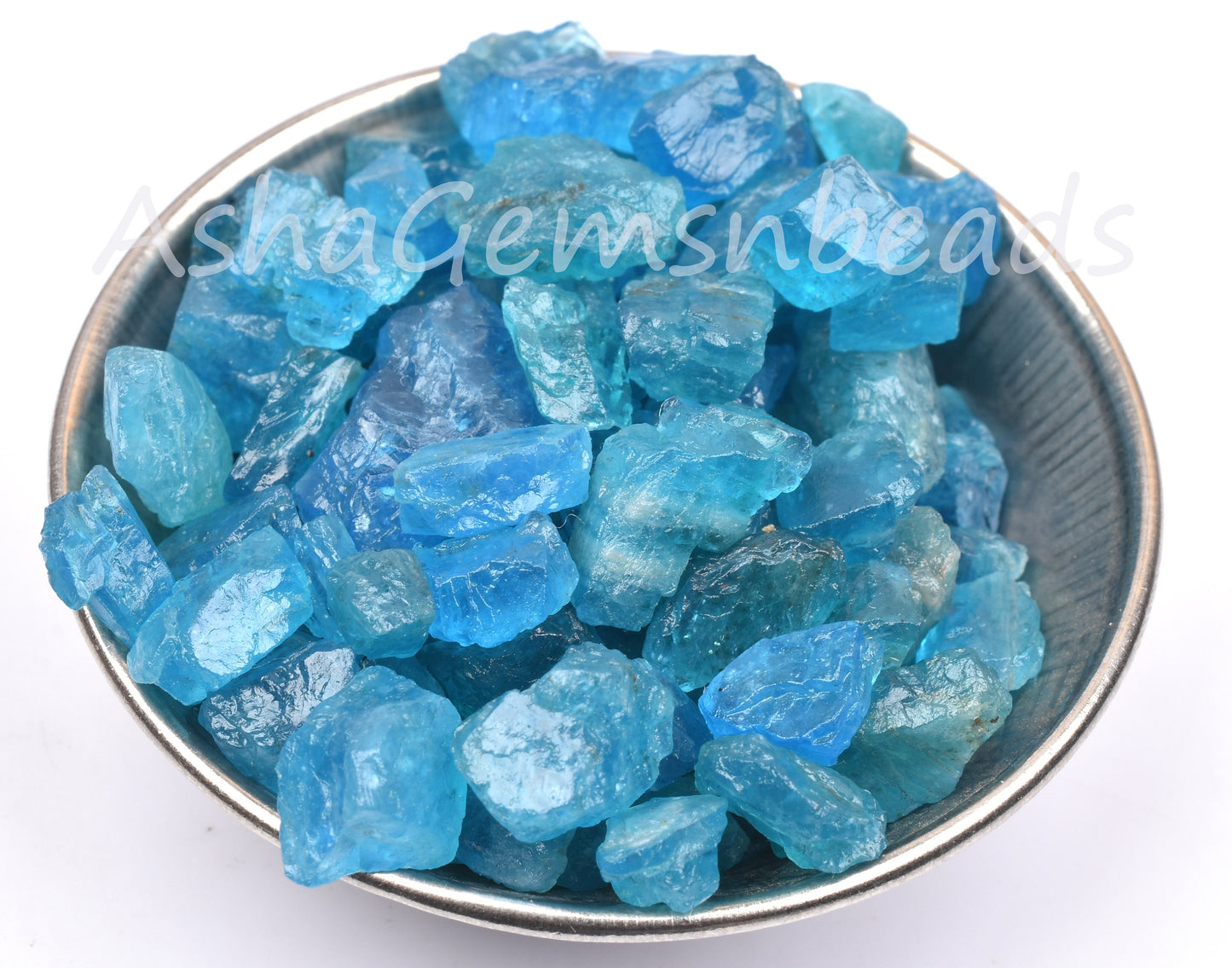 Natural Neon Apatite Raw Rough Stone,Super Fine AAA Neon Apatite Raw Loose Gemstone,Healing Crystal,Loose Apatite,Loose Gemstone,50 Carat
