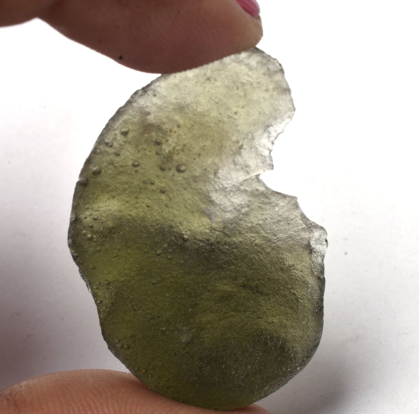Natural Moldavite Raw Gemstone, 27.25 Carat , Green Moldavite Rough, Moldavite Nugget, Top Moldavite Loose Stone For Pendant Jewelry Makings