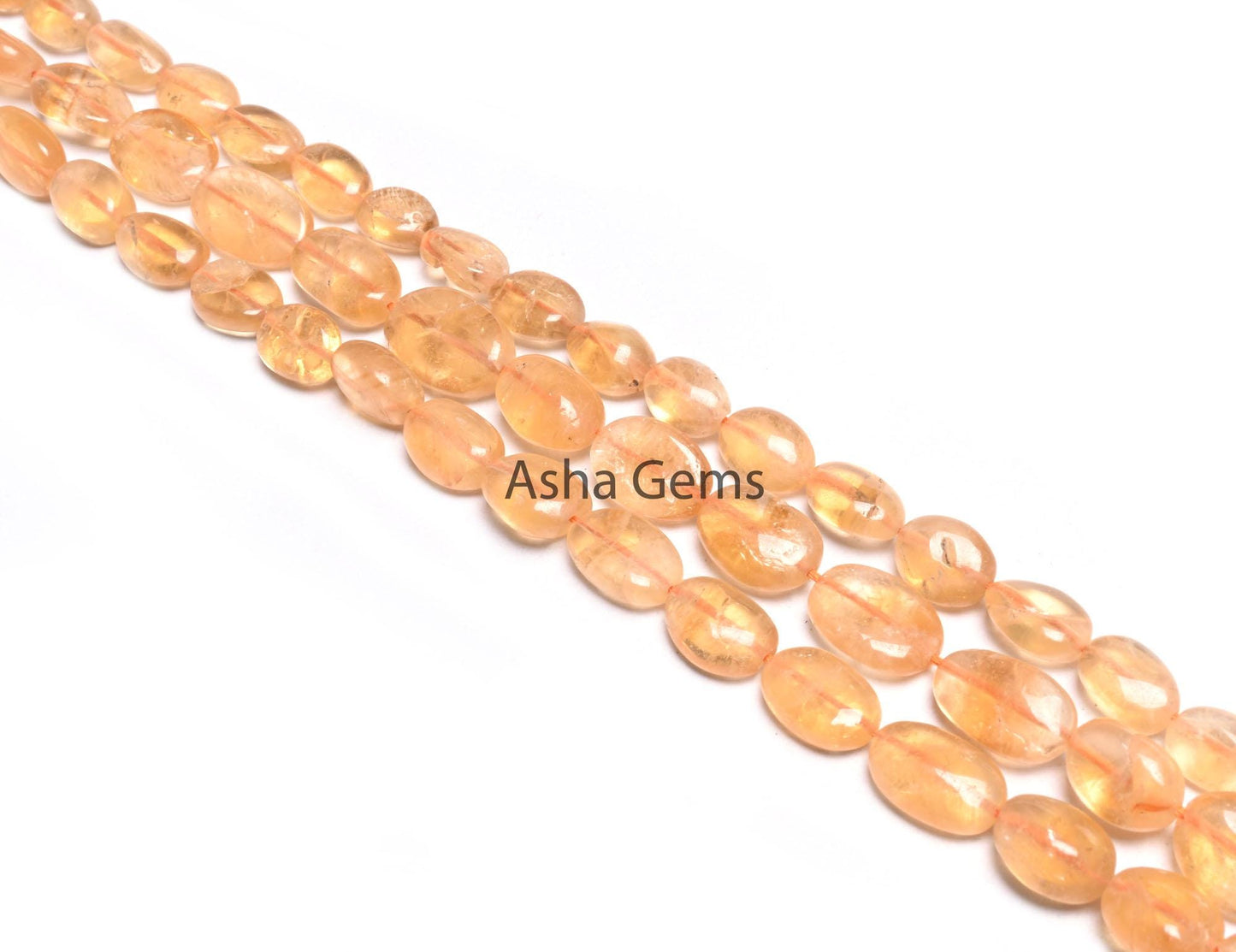 Natural Yellow Citrine Smooth Oval Gemstone Loose Beads,12.5"Citrine Plain Oval Shape Handmade Beads, Citrine Bead Jewelry Making Craft SALE