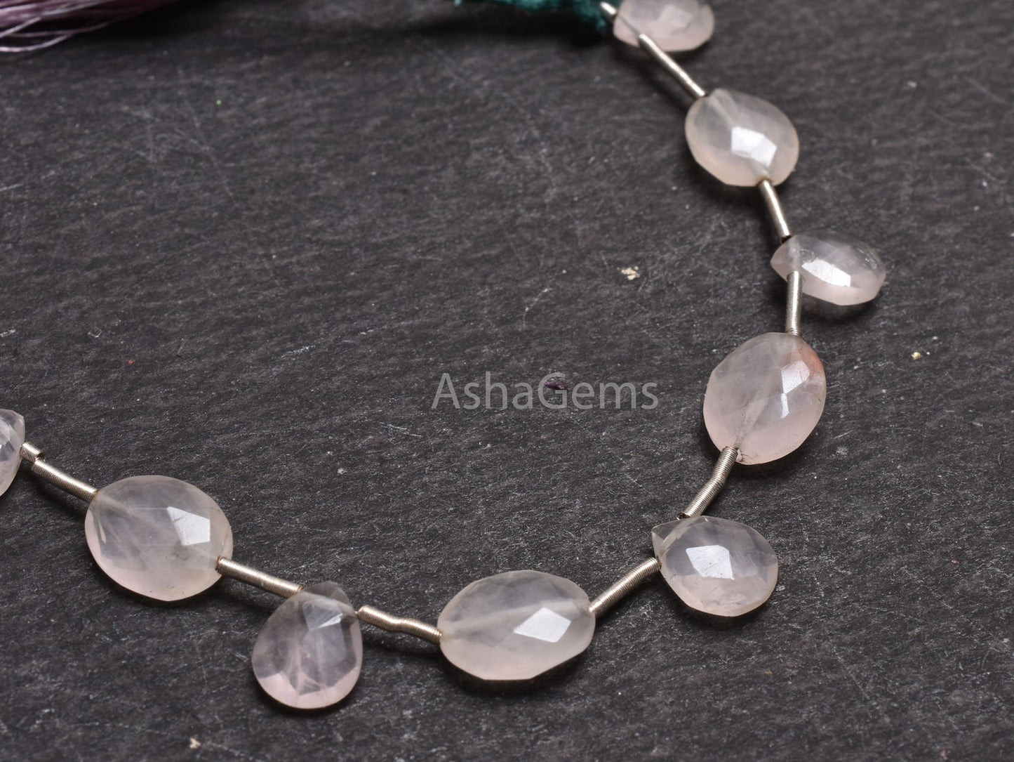 Natural Rose Quartz Faceted Pear+ Oval Shape Beads, Fine Pink Rose Quartz Multi Shape Fancy Briolette Gemstone Loose Bead Jewelry Craft SALE