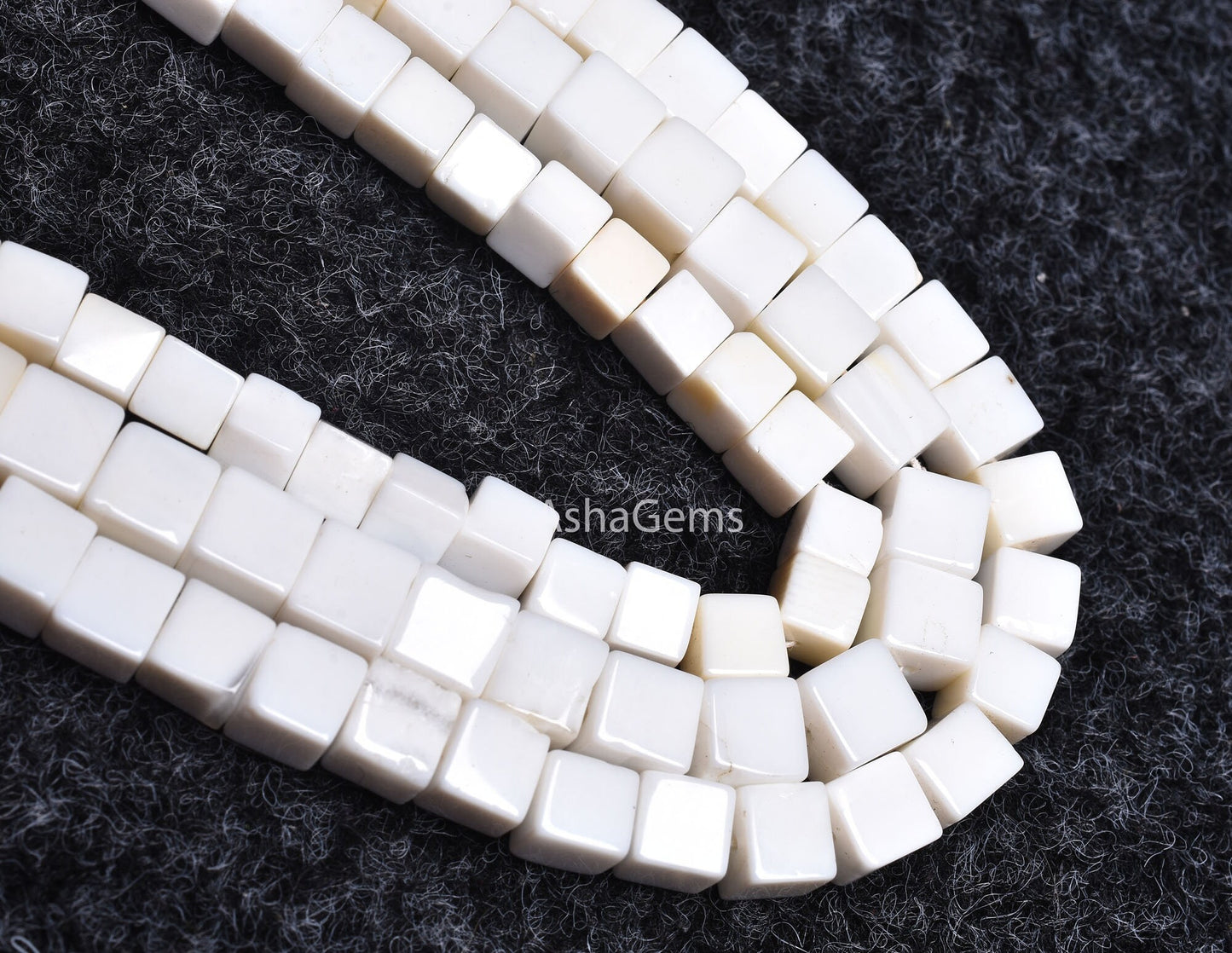 Beautiful White Opal Smooth Box Shape Beads, Natural White Opal 3D Cube Box Gemstone Beads,Opal Beads,Indian Handmade Bead Jewelry makings