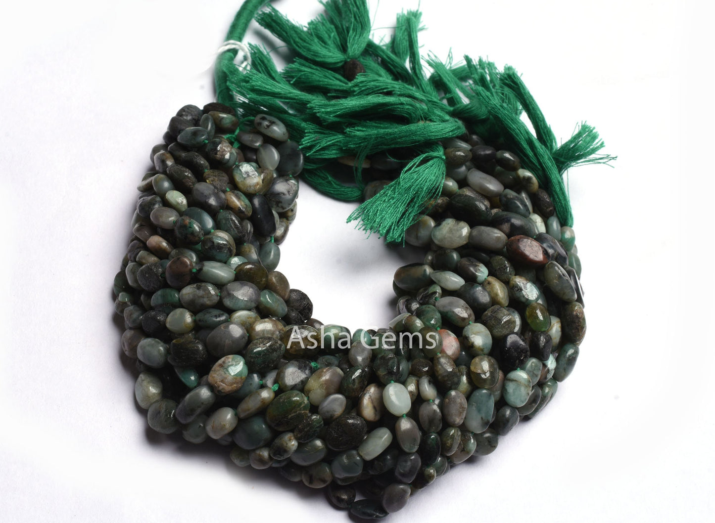 Natural Emerald Smooth Oval Shape Gemstone Beads,12" Strand Shaded Sakota Emerald Oval Uneven Handmade Plain Beads, Emerald Loose Beads SALE