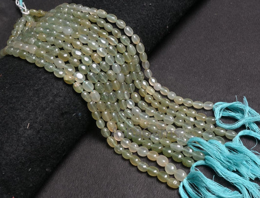 Natural Green aventurine fancy Puff Oval Smooth beads,12" Shaded Green aventurine Plain Handmade Oval Gemstone beads Jewelry Handicraft SALE